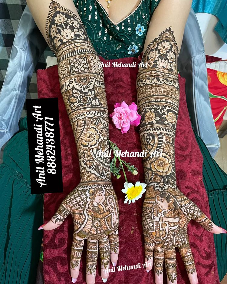 bride henna designer