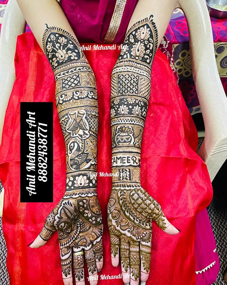 Stylish henna artist in Central Delhi